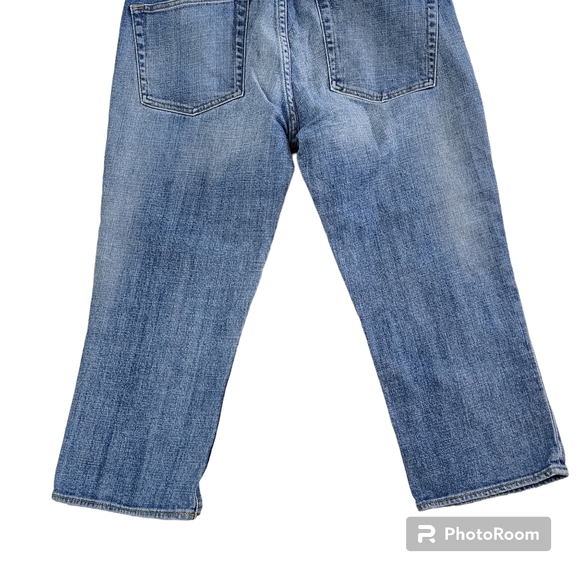 J Crew Matchstick Cropped jeans size 30 Blue Denim - Picture 6 of 9